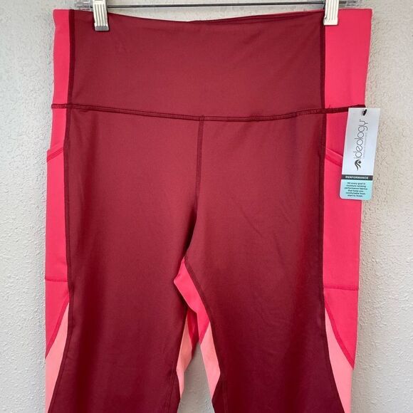 NWT Ideology 7/8 Length Athletic Leggings Size L - Picture 2 of 7